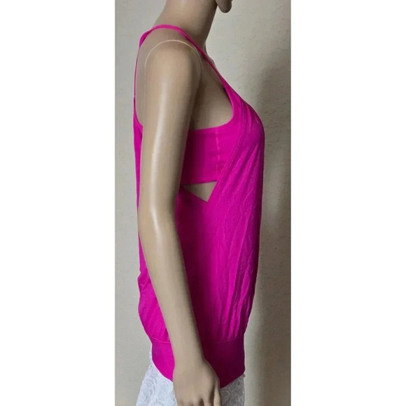 Lululemon No Limits Tank Top Women's Pink Built in Sport Bra size 4 - Picture 4 of 4